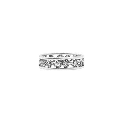 KURUXE RING SILVER FILIGREE BRAID