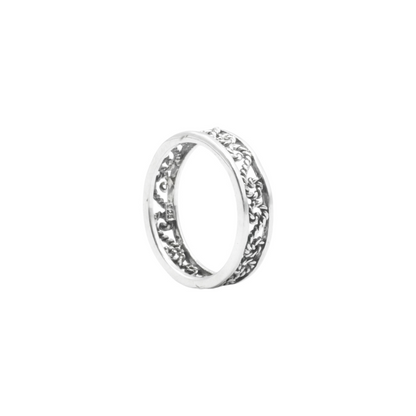 KURUXE RING SILVER FILIGREE BRAID