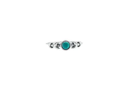 NUNUL RING TURQUOISE MOON PHASES RING