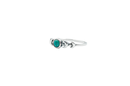 NUNUL RING TURQUOISE MOON PHASES RING