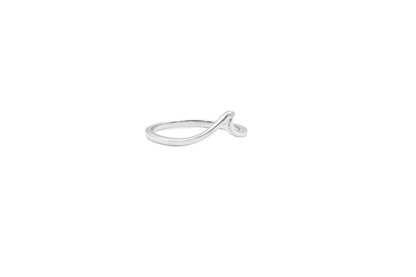 MARHI RING SILVER WAVE RING