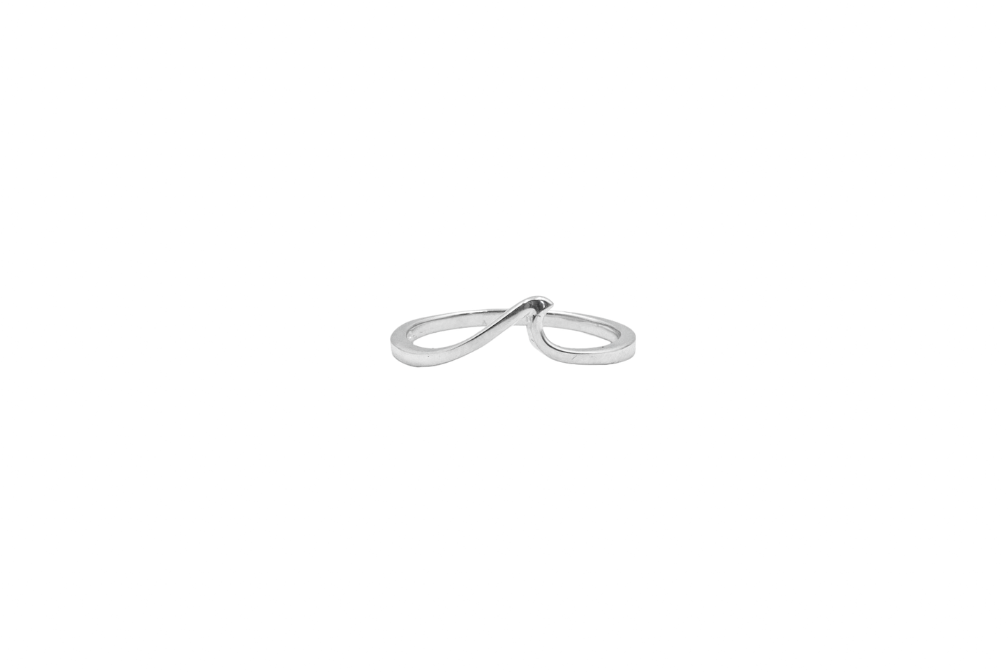 MARHI RING SILVER WAVE RING