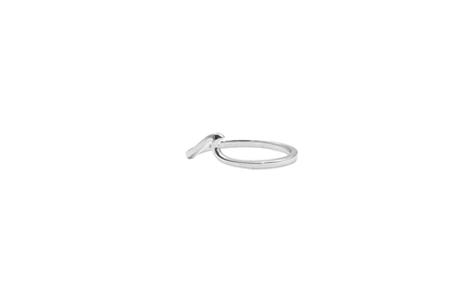 MARHI RING SILVER WAVE RING