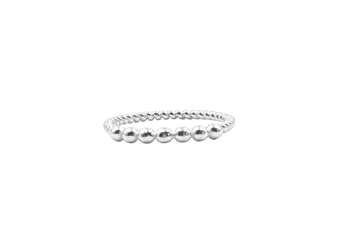 TSIKERI RING SILVER BEADS