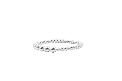 TSIKERI RING SILVER BEADS