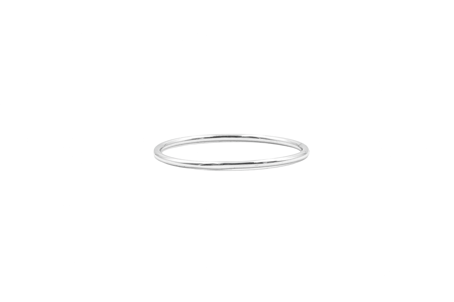 JUYA RING SILVER ROUND BAND