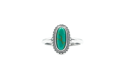 JARIK RING OVAL LARIMAR RING