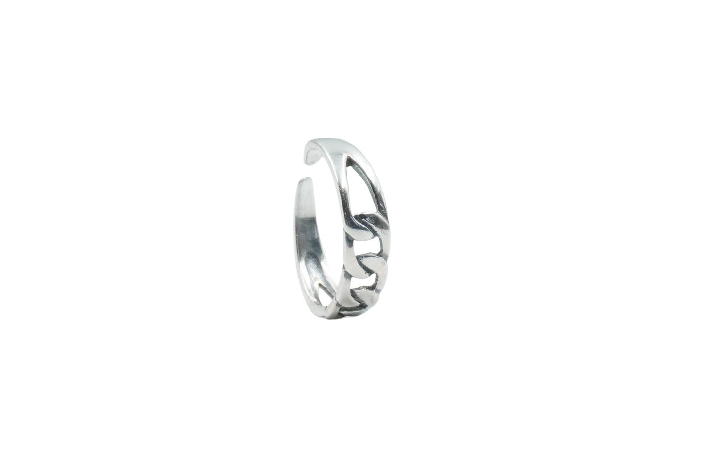 NAHKU RING SILVER CHAIN RING