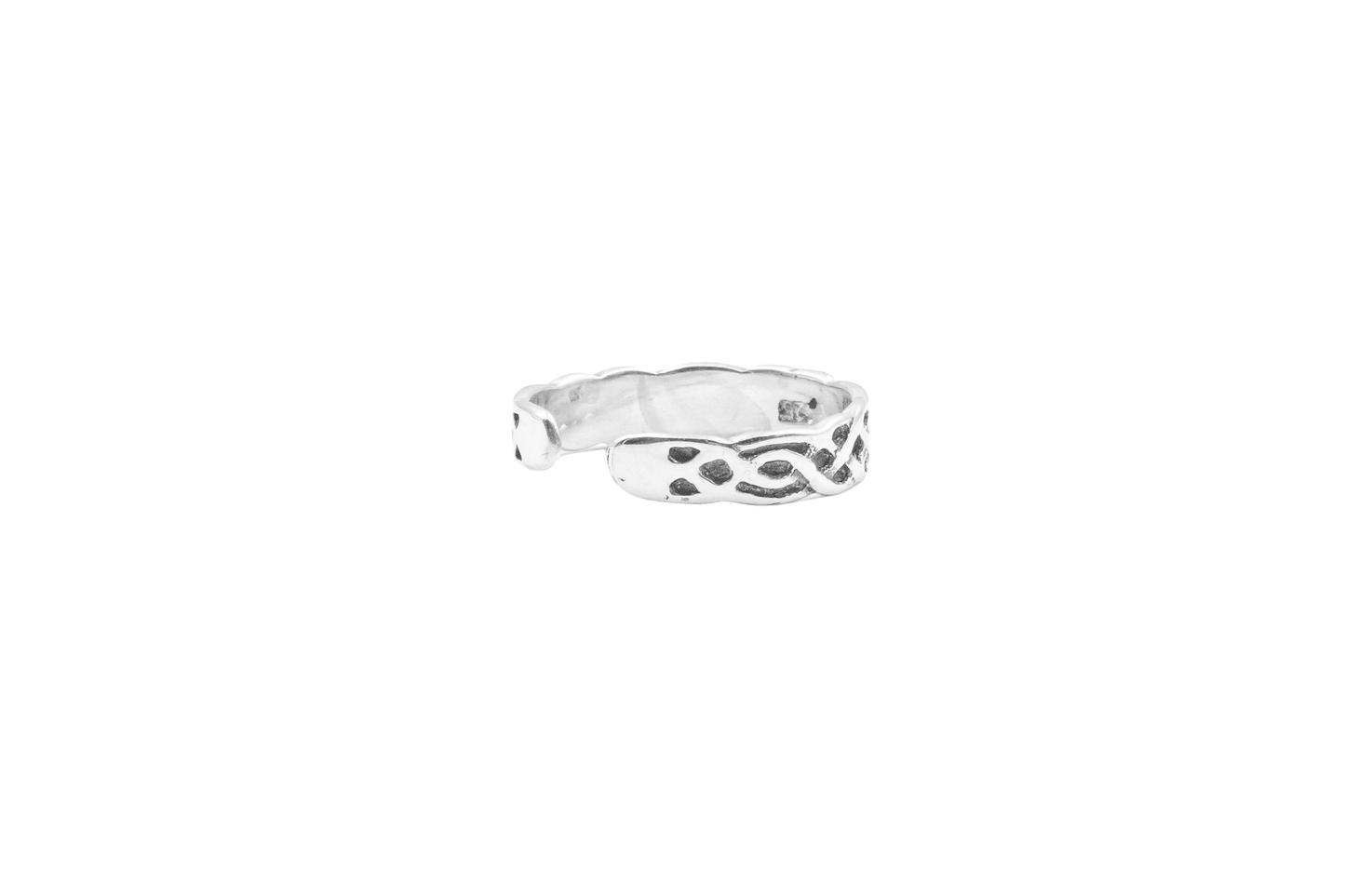 KUXIN RING MIDI & TOE RULO SILVER RING