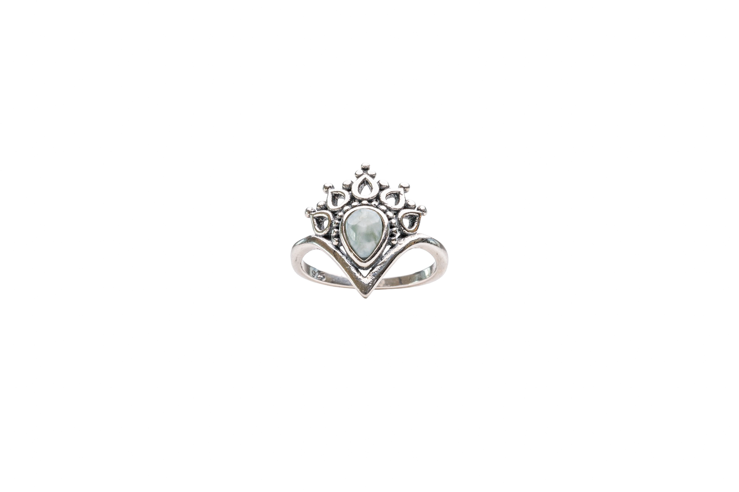 PAKARI RING LARIMAR DROP RING