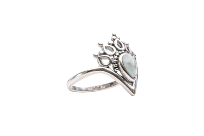 PAKARI RING LARIMAR DROP RING