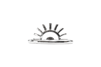 KIIN RING  SILVER SUNSET RING